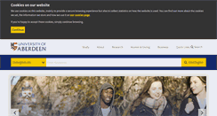 Desktop Screenshot of abdn.ac.uk